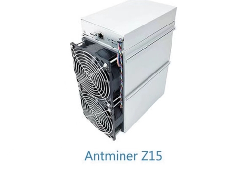Z15 420K Zcash Asic Miner Bitmain Antminer Tiêu thụ 1510W