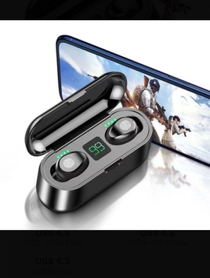 Auriculares Tai nghe Bluetooth F9 Tai nghe Bluetooth Audifonos F9 5.0 Tws